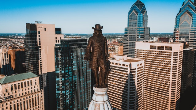 William Penn over Philadelphia City Hall